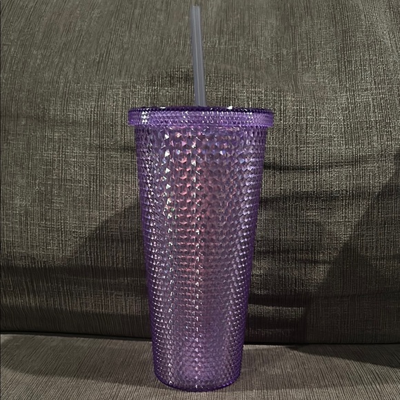 Other - Purple Shiney Tumbler Cold drinks NWT